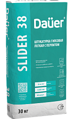 Dauer SLIDER® 38 Штукатурка гипсовая легкая с перлитом